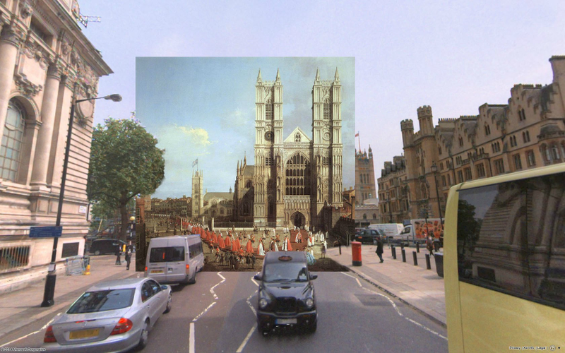 Illustration for article titled These Time-Warp Photos Show Six Cities In the Past and Present